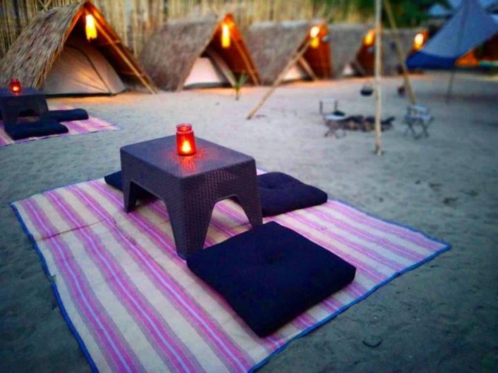 Bucana Kamp Payapa Beachfront 엘니도 외부 사진