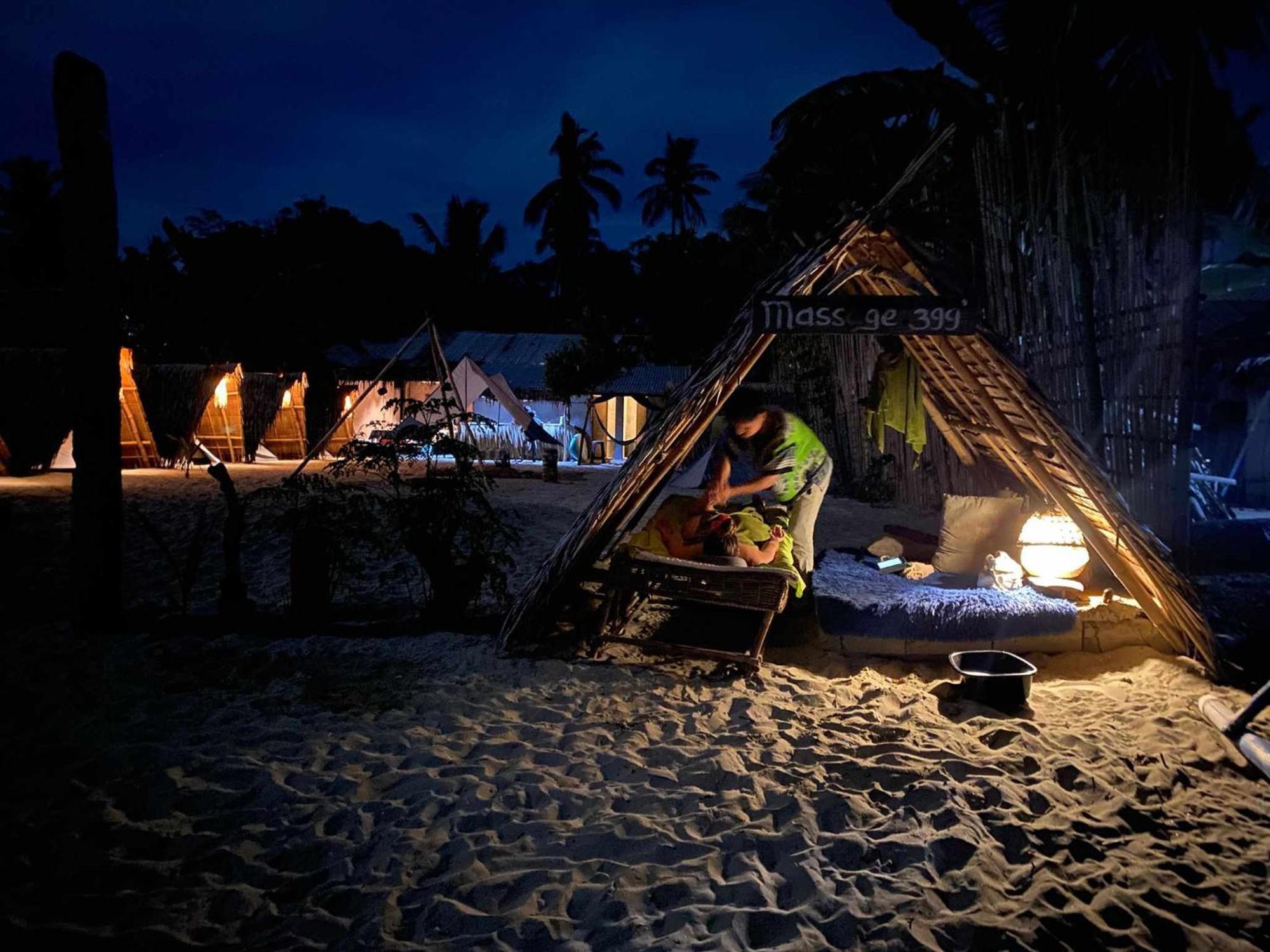 Bucana Kamp Payapa Beachfront 엘니도 외부 사진