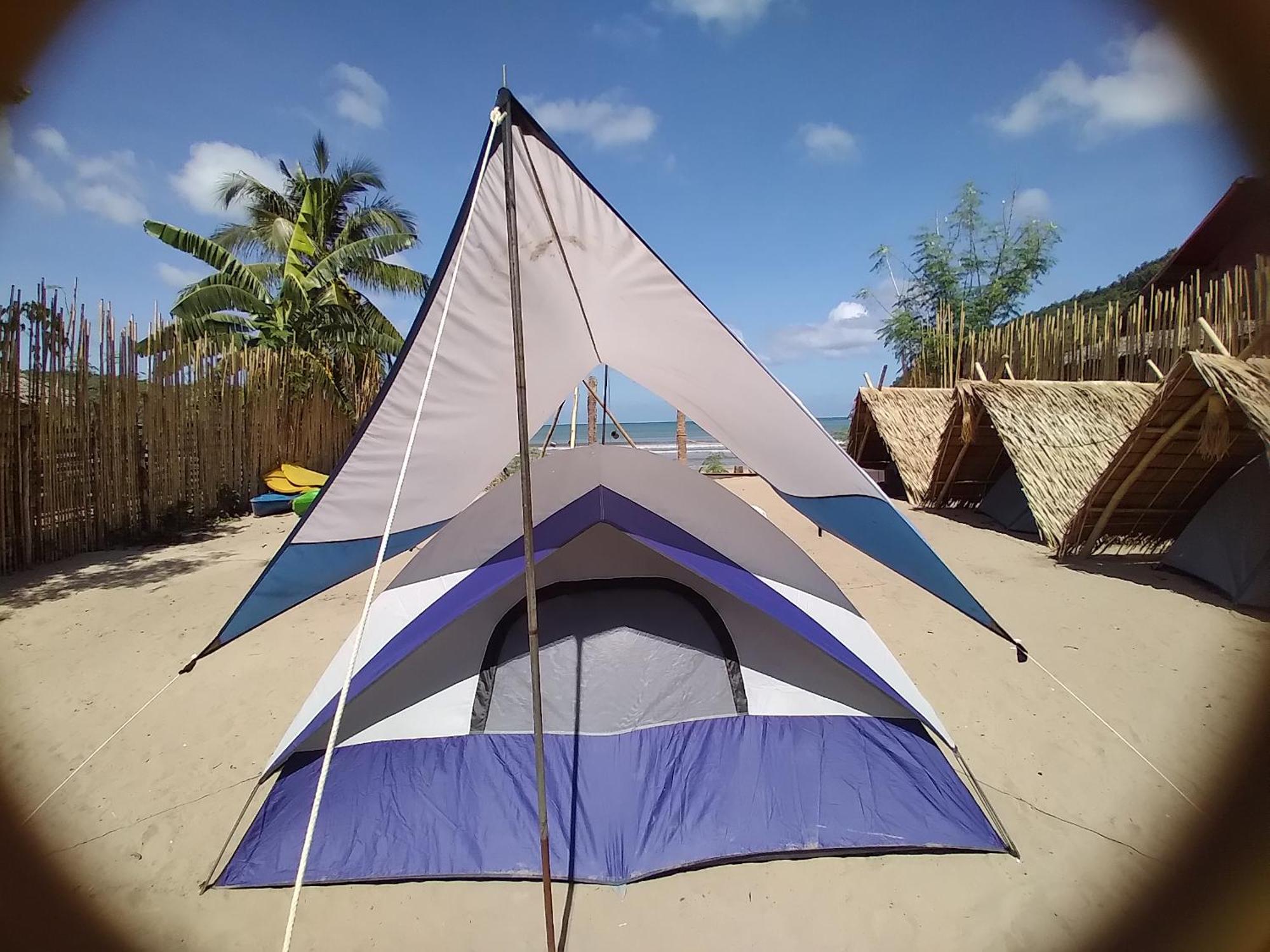 Bucana Kamp Payapa Beachfront 엘니도 외부 사진